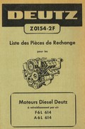 moteurs Diesel Deutz F6L 614 - AL 614