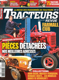 Magazine tracteurs revue mai juin 2014 - Spécial pièces détachées