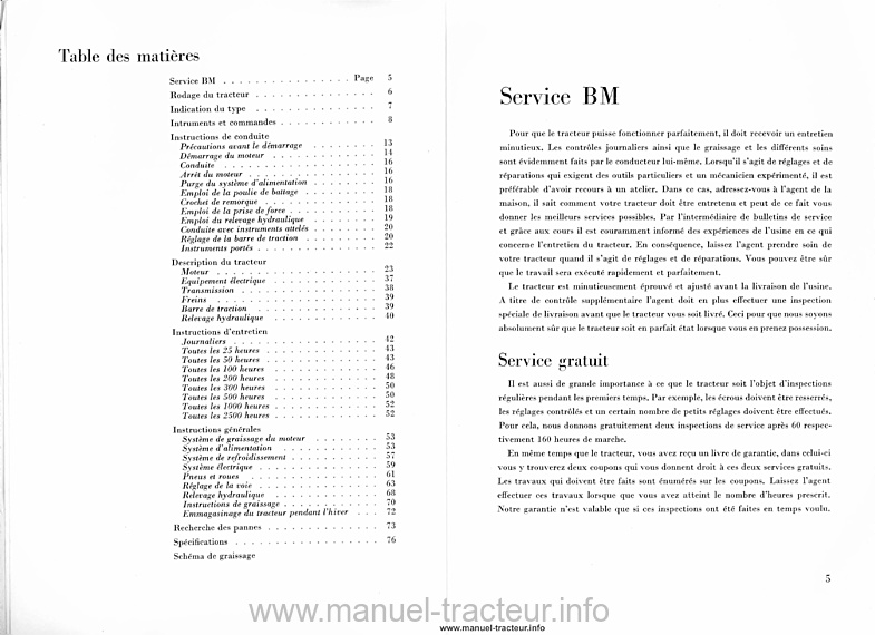 Quatrième page du Manuel instructions BM 230