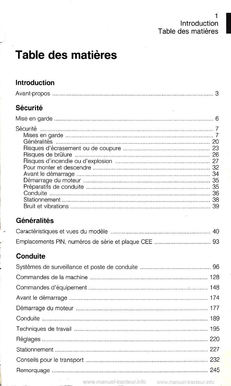 Deuxième page du Livret entretien chargeuses pelleteuses Caterpillar 416C 426C 428C 436C 438C