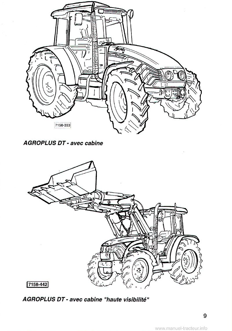 Quatrième page du Manuel entretien Deutz Agroplus 75 85 95 110