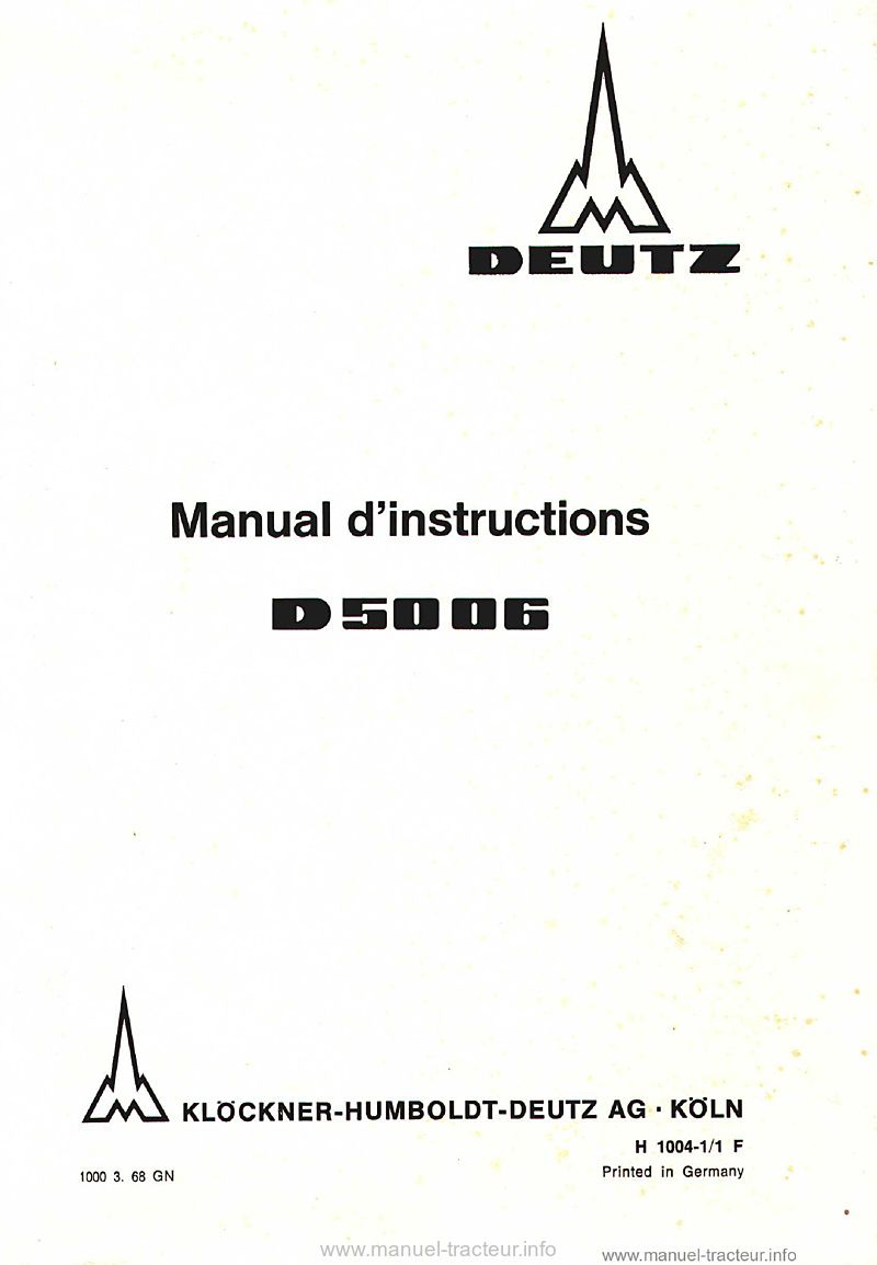 Manuels / fiches techniques / instructions du déménageur de machines  industrielles GYZU-6T - Manuels+