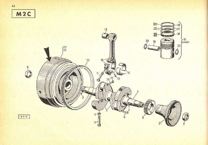 Sixième page du Catalogue pièces rechange DEUTZ D 2506