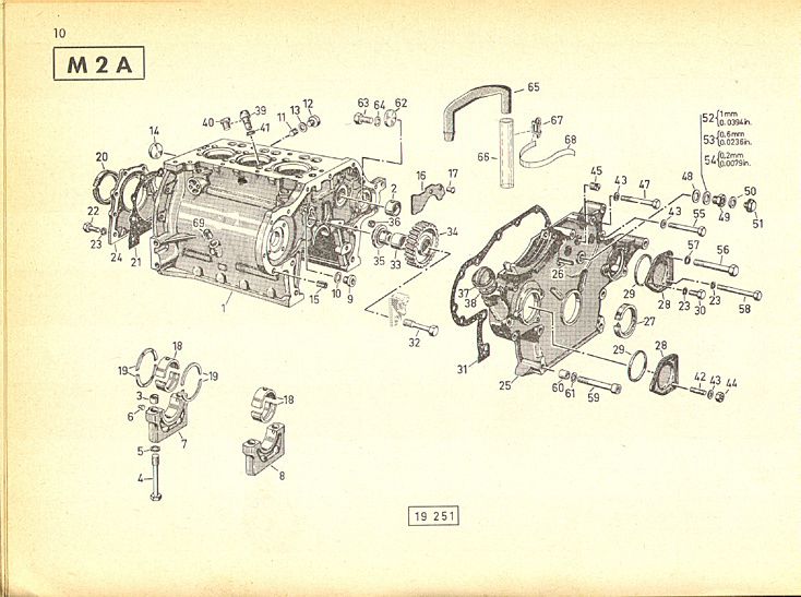 Sixième page du Catalogue pièces rechange DEUTZ D 5006