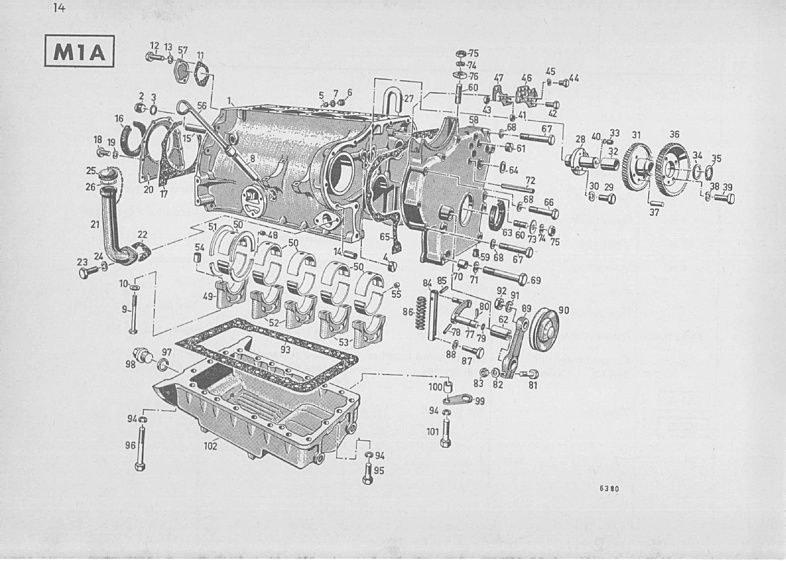 Sixième page du Catalogue pièces rechange DEUTZ D 50 55