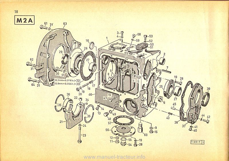 Sixième page du Catalogue pièces rechange DEUTZ D 3006