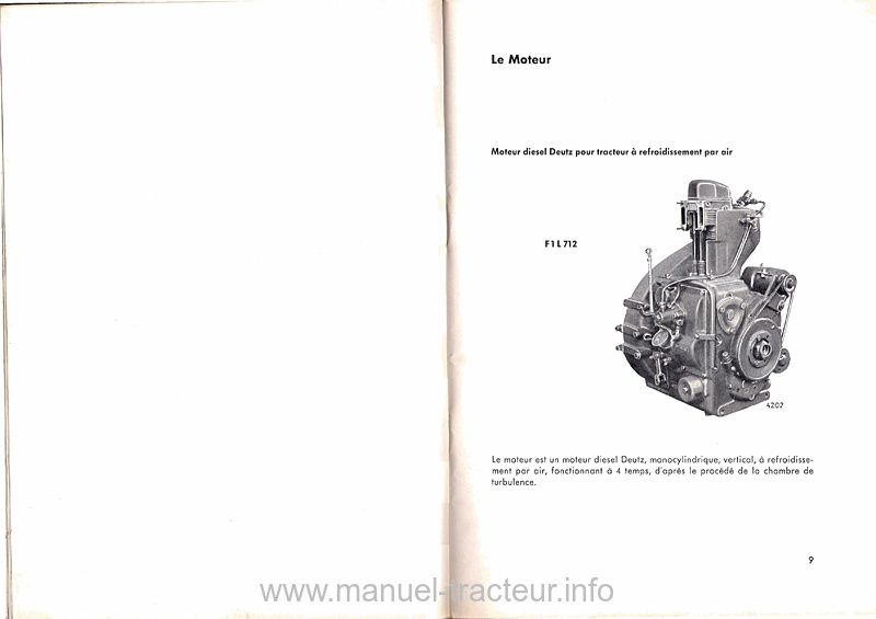 Sixième page du Manuel instructions DEUTZ D 15