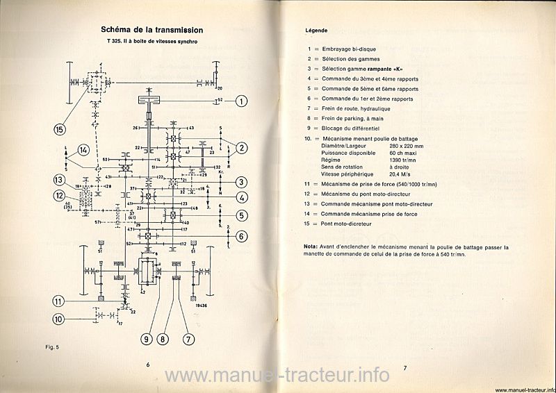 Cinquième page du Manuel Instruction DEUTZ D 8006