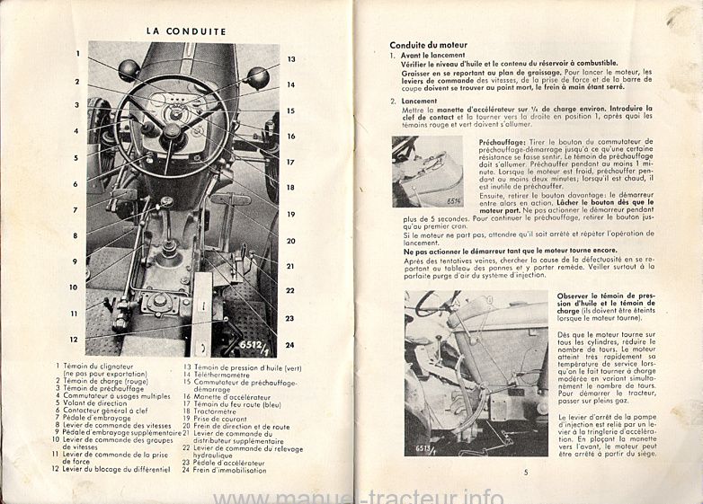 Quatrième page du Manuel instructions DEUTZ D 40 L type 40.2