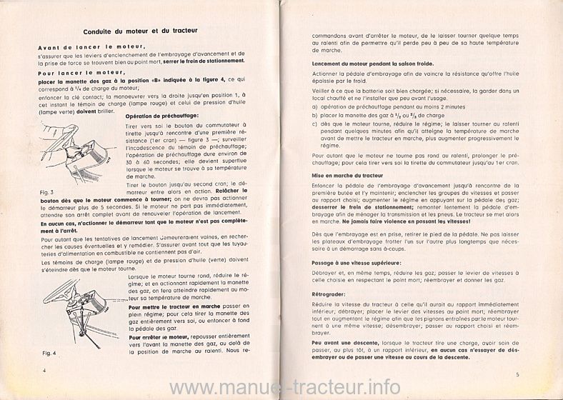 Quatrième page du Manuel instructions DEUTZ D 55