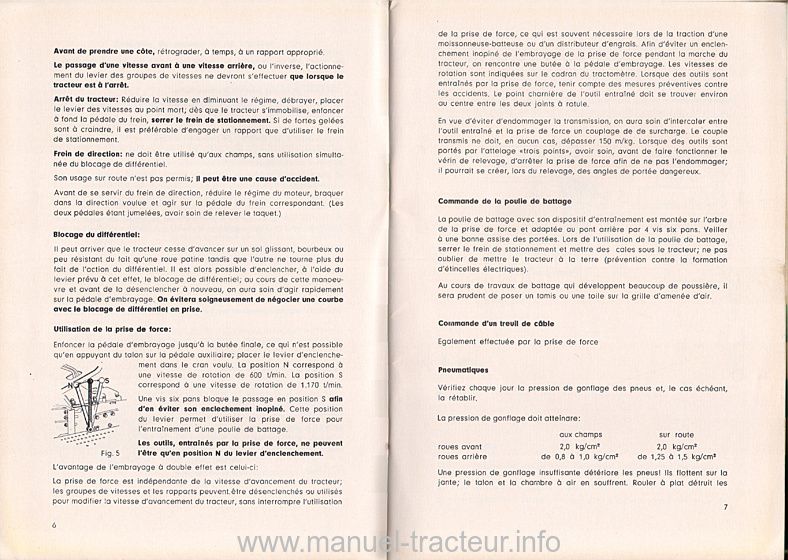 Cinquième page du Manuel instructions DEUTZ D 55