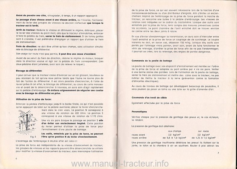 Cinquième page du Manuel instructions DEUTZ D 55