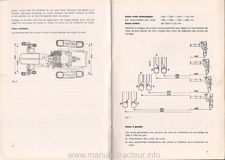 Sixième page du Manuel instructions DEUTZ D 55