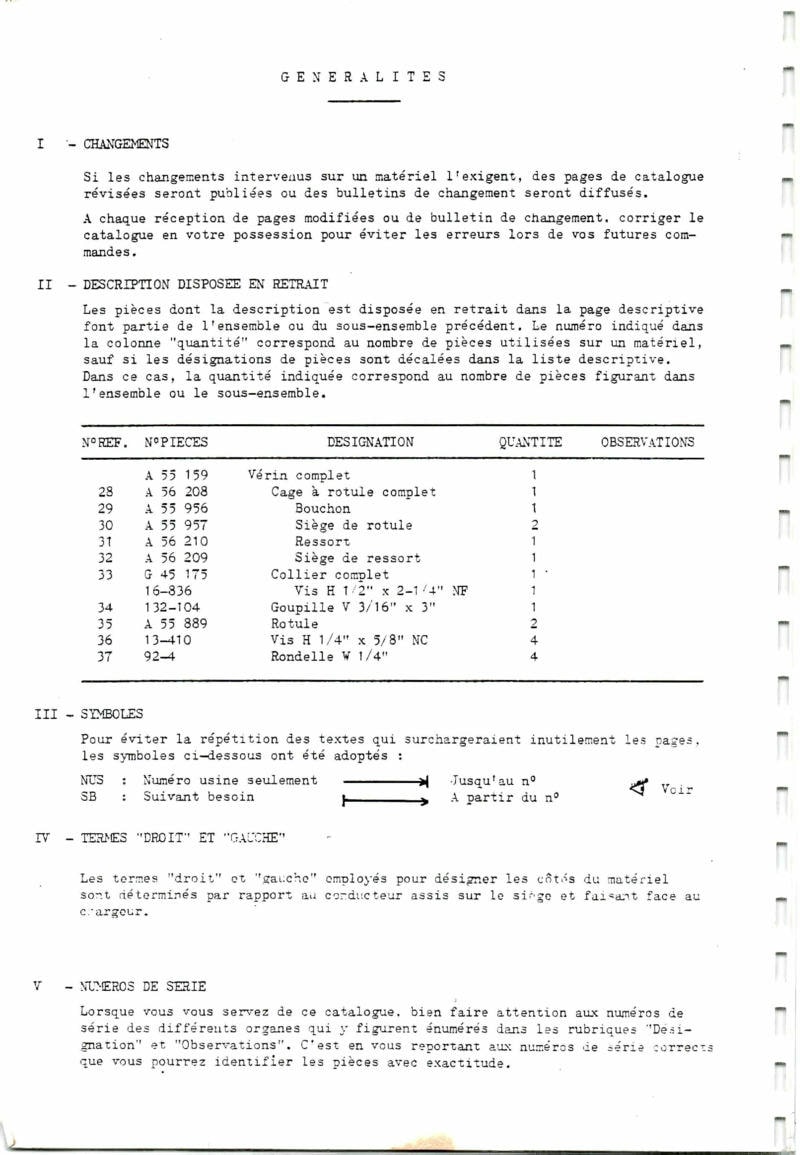 Troisième page du Catalogue de pièces détachées pelleteuse CASE 580 CKB
