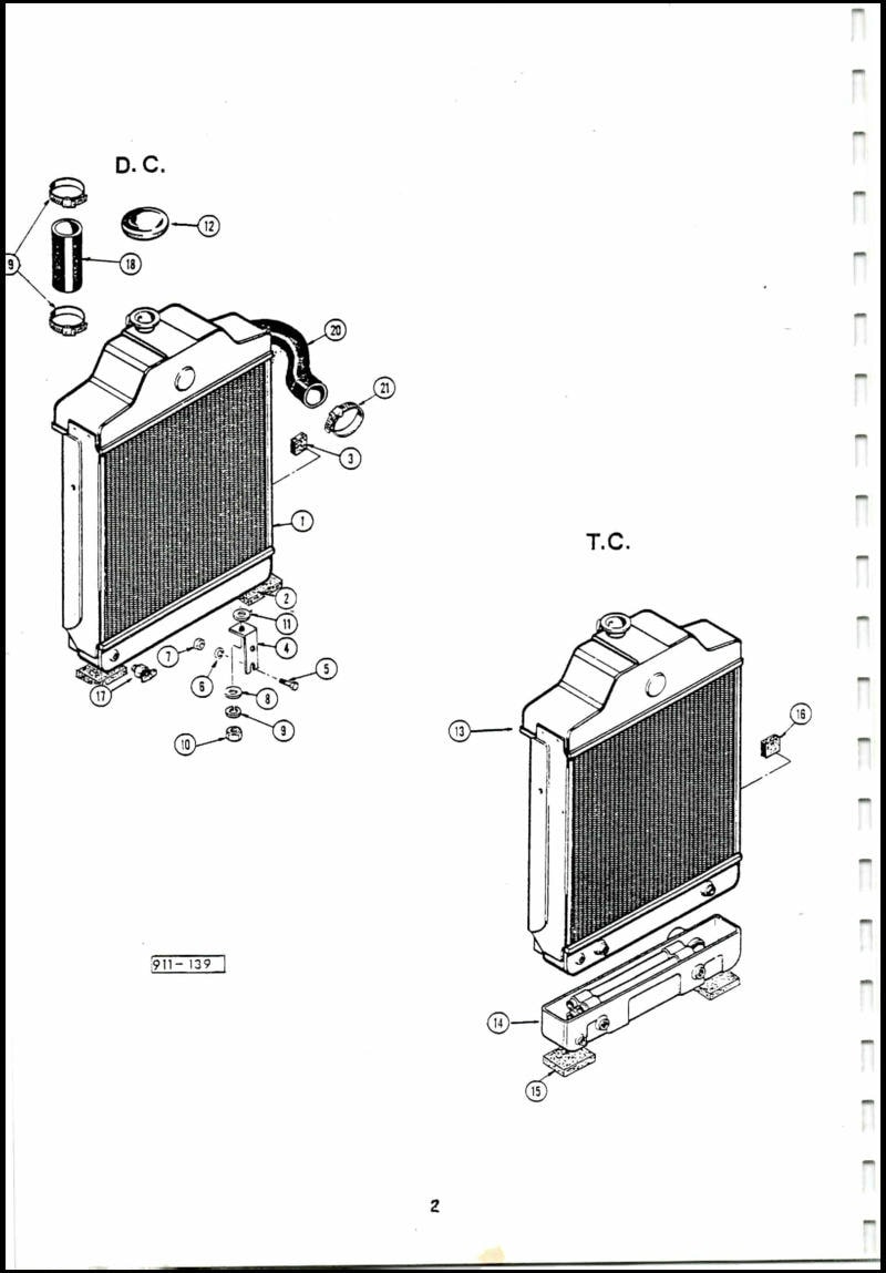 Cinquième page du Catalogue de pièces détachées pelleteuse CASE 580 CKB