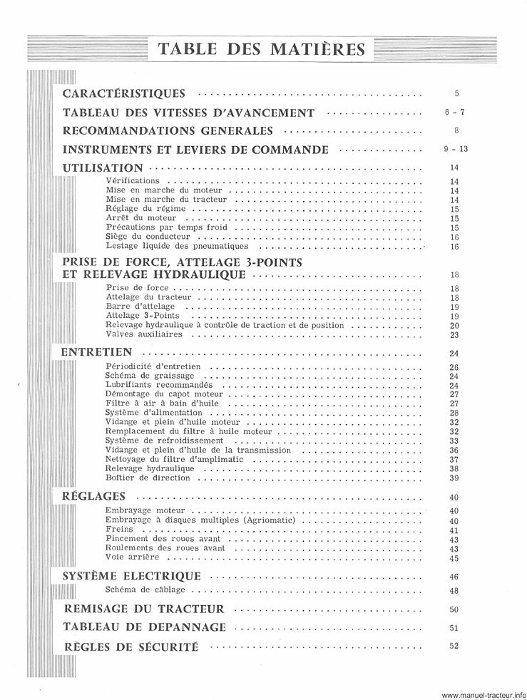 Deuxième page du Livret entretien IH 323