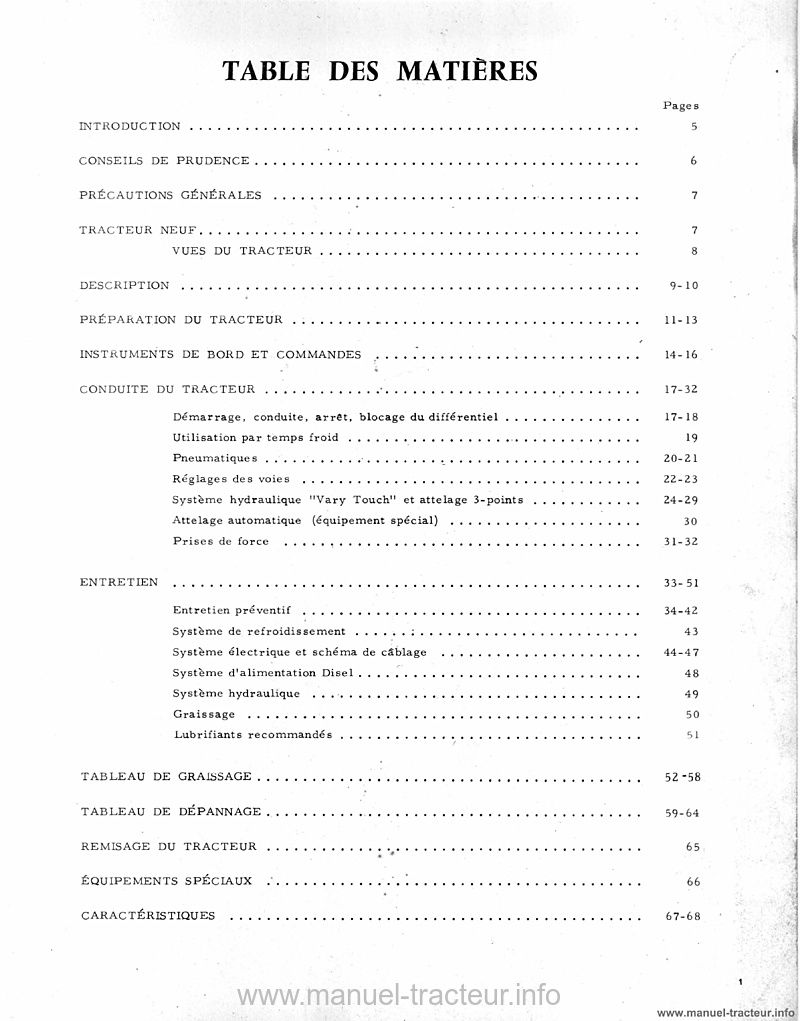 Deuxième page du Livret entretien McCORMICK B-414