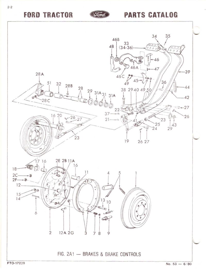 Troisième page du Catalogue FORD 2600 3600 4100 4600 5600 6600 7600