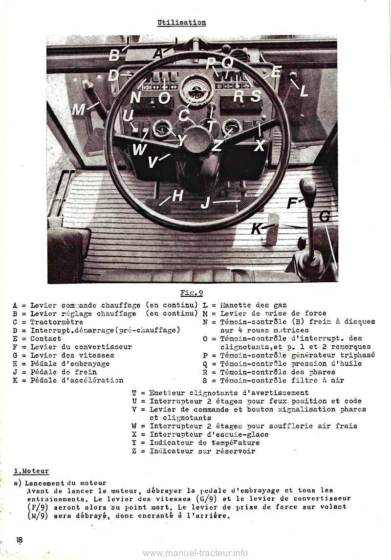 Sixième page du Livret instructions Fendt Favorit 610 611 612 614 615 SL