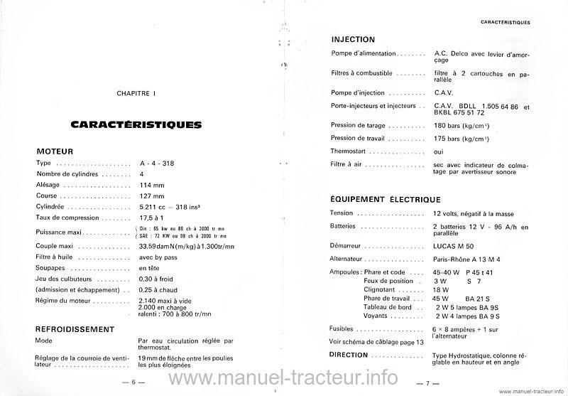 Cinquième page du Livret entretien MF 1080-8