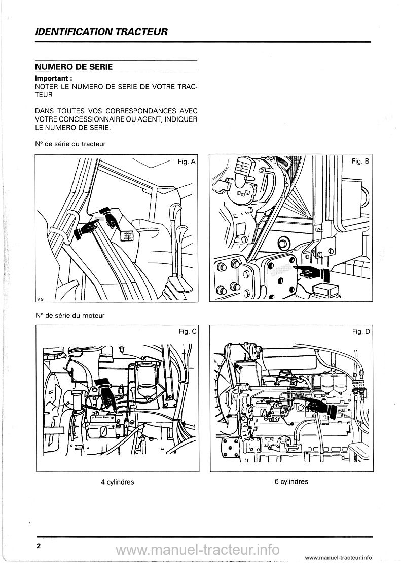 Quatrième page du Livret entretien MF serie 6100