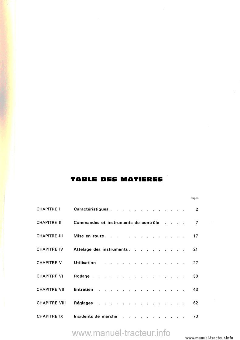 Troisième page du Livret entretien MF 1105 1135