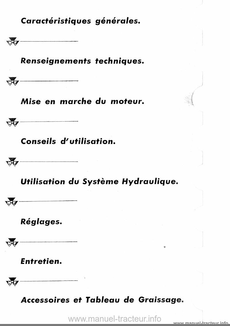 Quatrième page du Manuel instructions MF 802