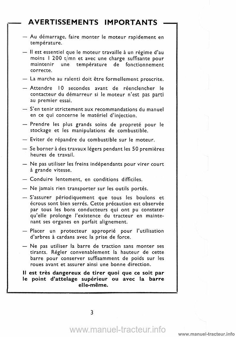 Sixième page du Manuel instructions MF 802