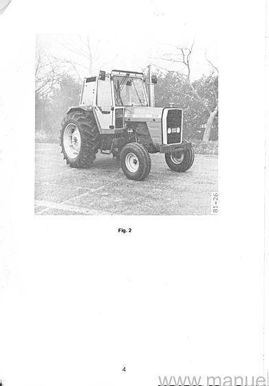 Sixième page du Livret entretien MASSEY FERGUSON MF 698