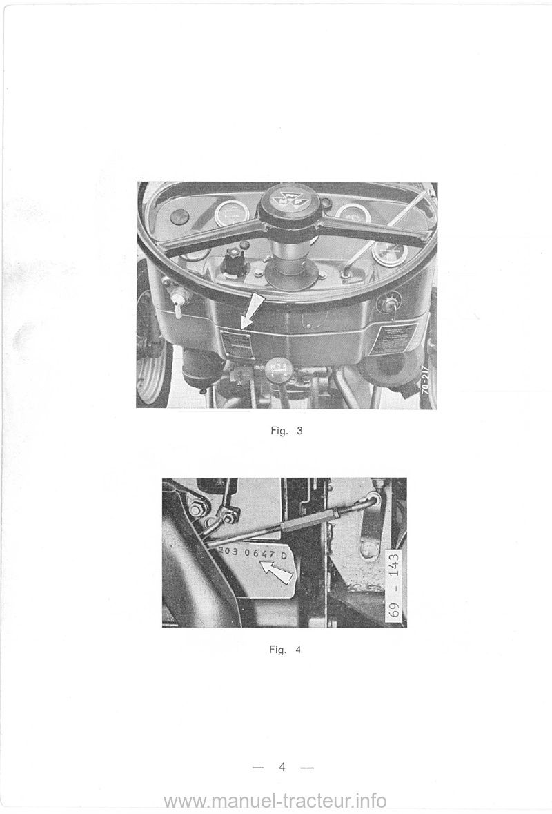 Sixième page du Livret entretien MASSEY FERGUSON MF 158