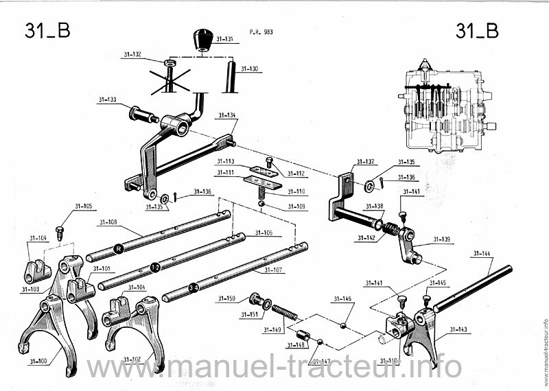 Troisième page du Catalogue pièces Renault 92 94 96 98 496 498 91