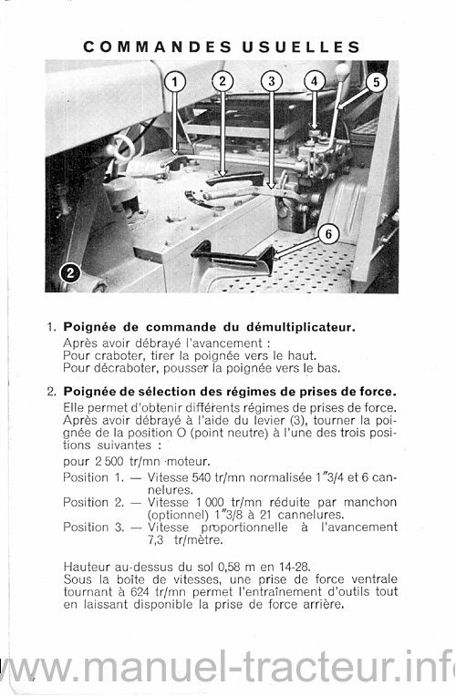 Sixième page du Guide entretien M.R. 77 385