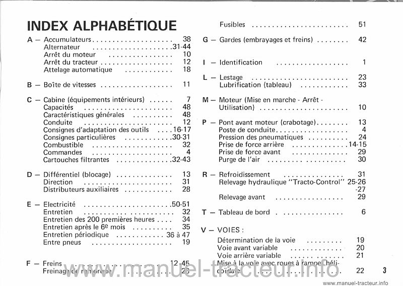 Quatrième page du Guide entretien RENAULT 1181-4