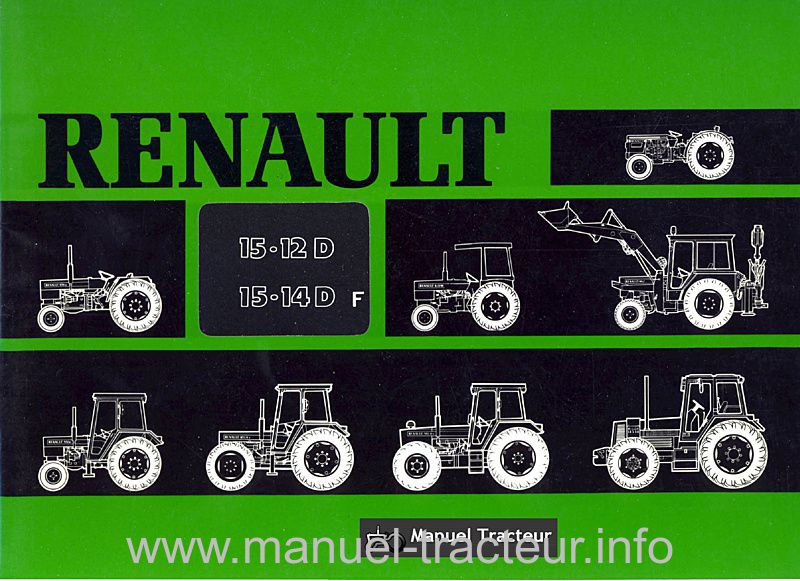 Première page du Guide entretien RENAULT 15-12 15-14 D