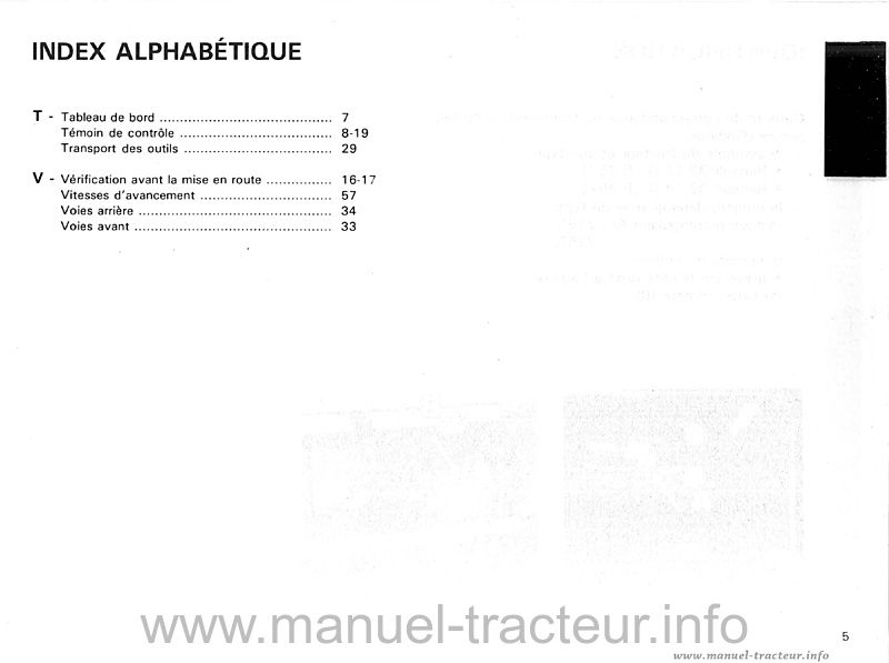 Sixième page du Guide entretien RENAULT 32-12 32-14 D