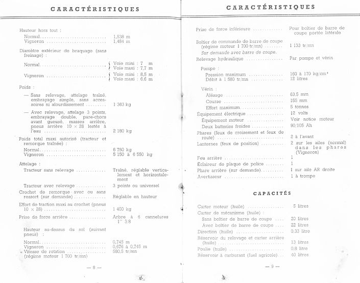 Sixième page du Guide entretien utilisation RENAULT D22