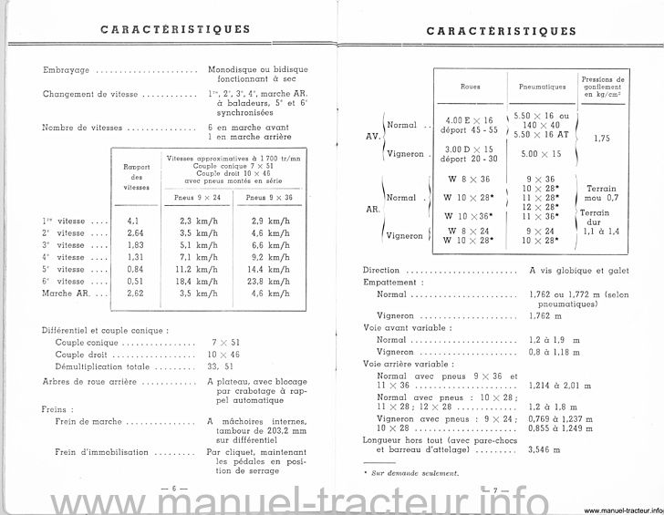 Cinquième page du Guide entretien RENAULT D30