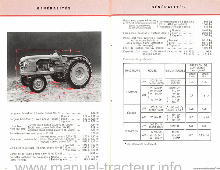 Quatrième page du Guide entretien RENAULT E30