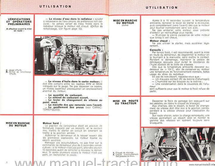 Sixième page du Guide entretien RENAULT E30