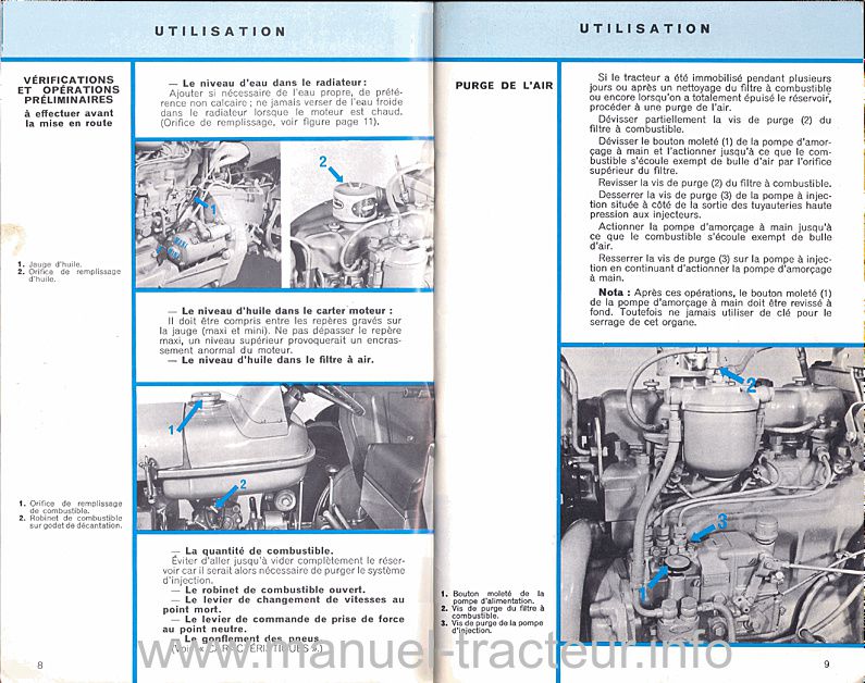 Sixième page du 2 guides entretien RENAULT Super 5