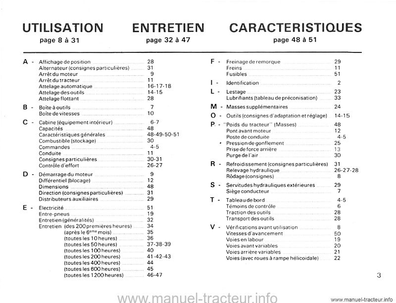 Quatrième page du Livret entretien RENAULT 681s 681.4s