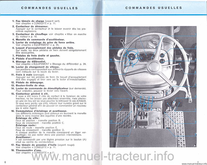 Cinquième page du Guide entretien RENAULT N71 V71 E71