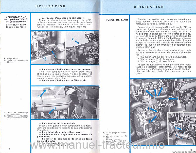 Sixième page du Guide entretien RENAULT N71 V71 E71