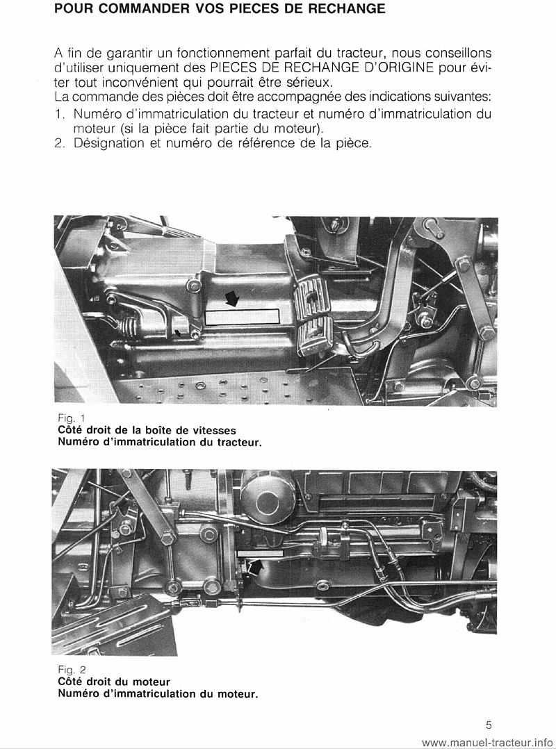 Sixième page du Livret entretien SAME Explorer 60 70 80