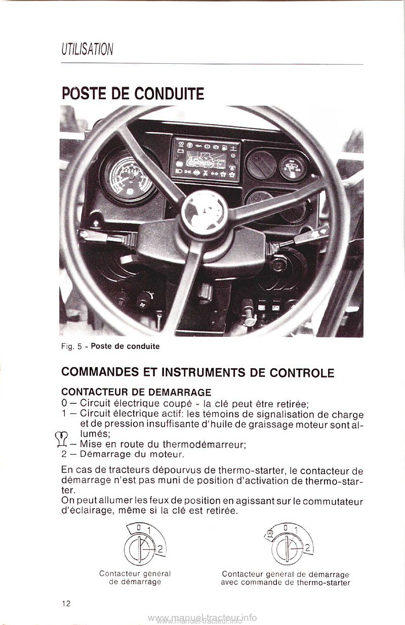 Cinquième page du Livret entretien Same Explorer 60II 70II 80II 90II Turbo