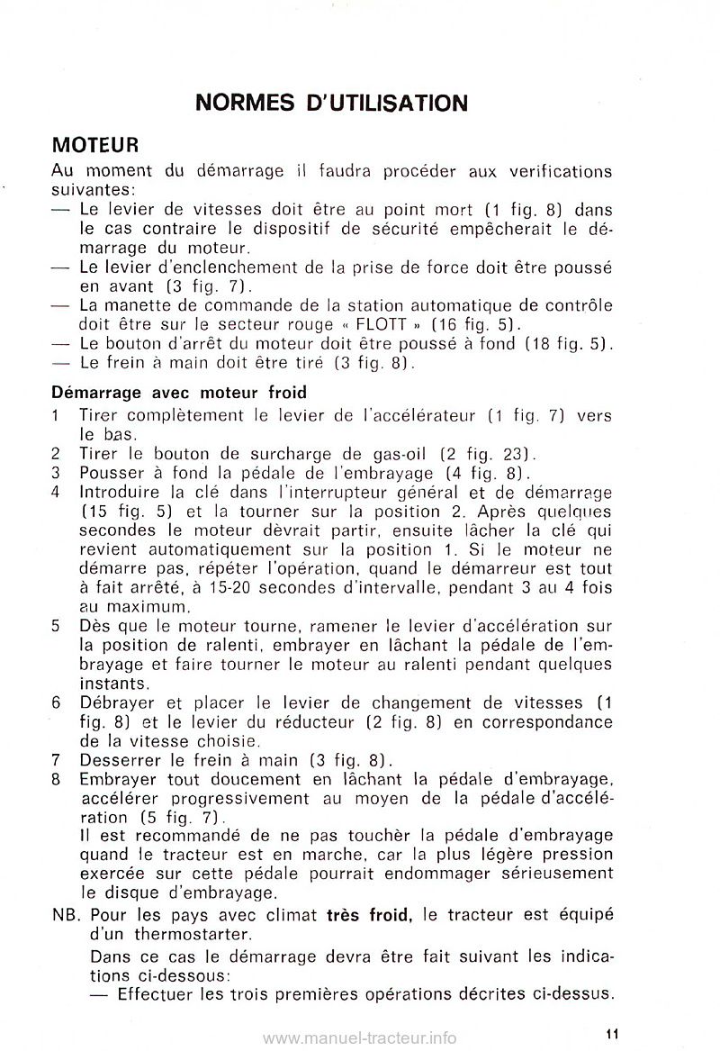 Cinquième page du Notice entretien Same PANTHER 90