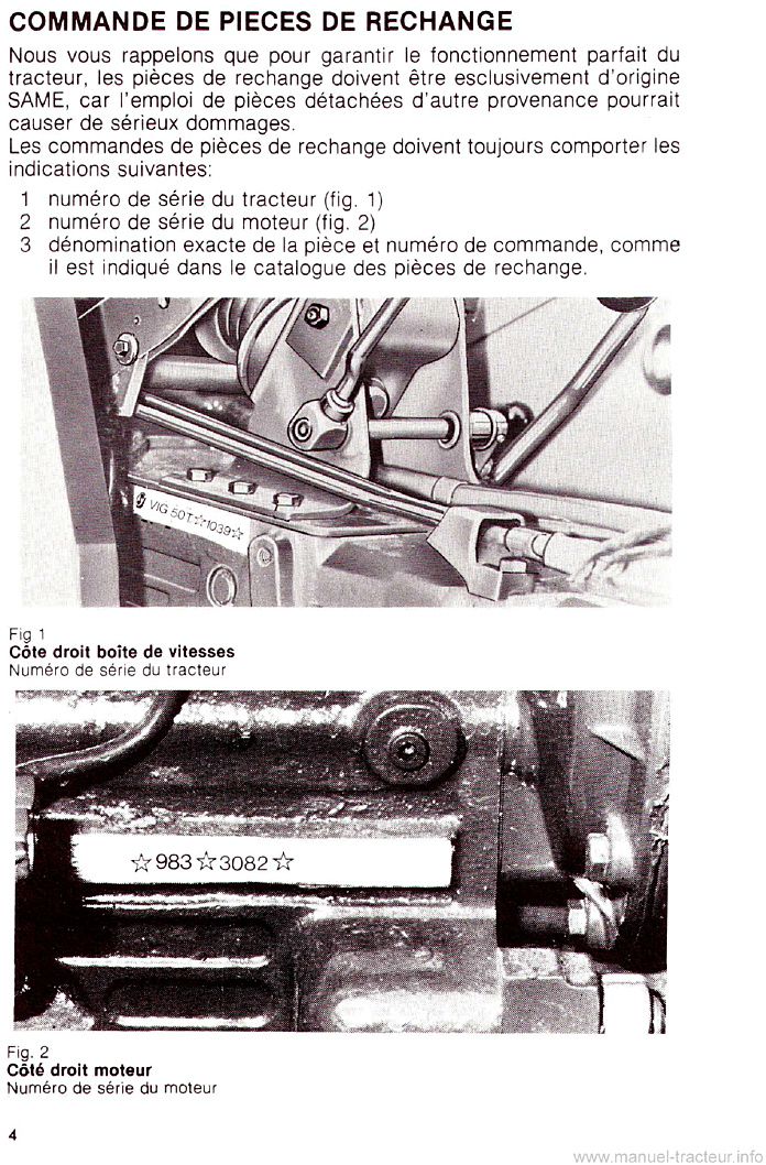 Troisième page du Livret d'entretien Same Vigneron 50