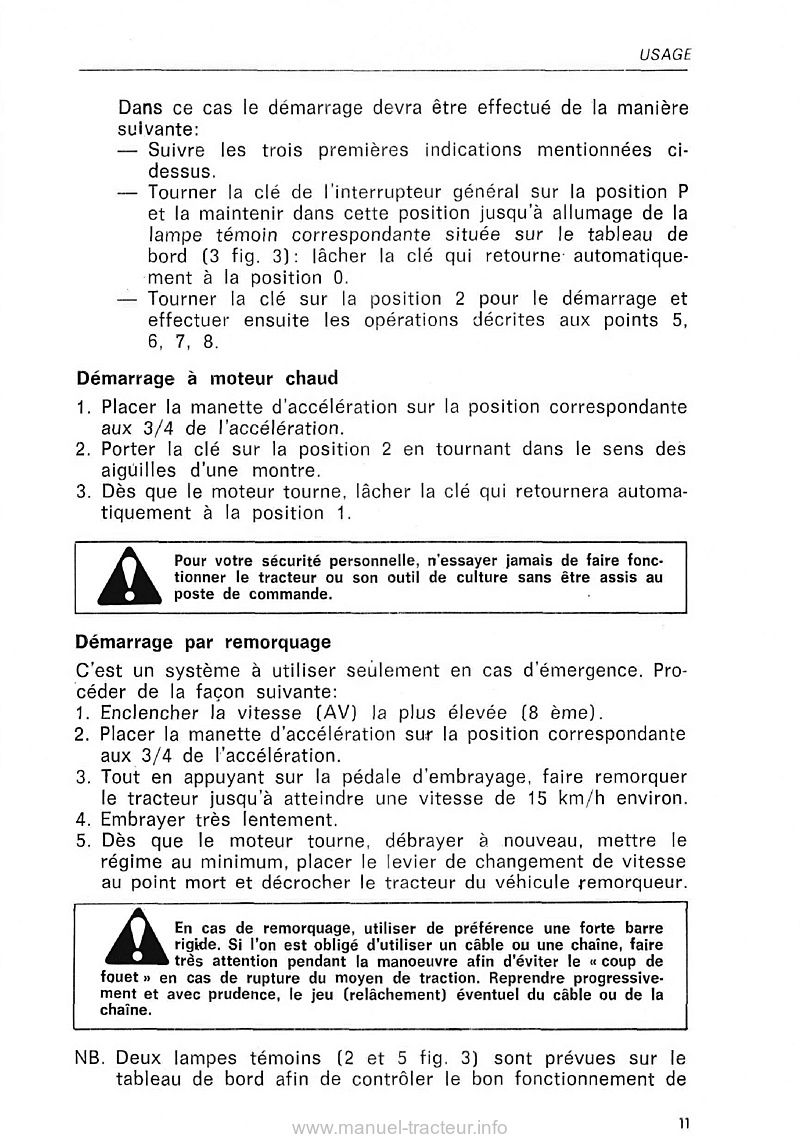 Troisième page du Livret d'entretien Same Vigneron 60