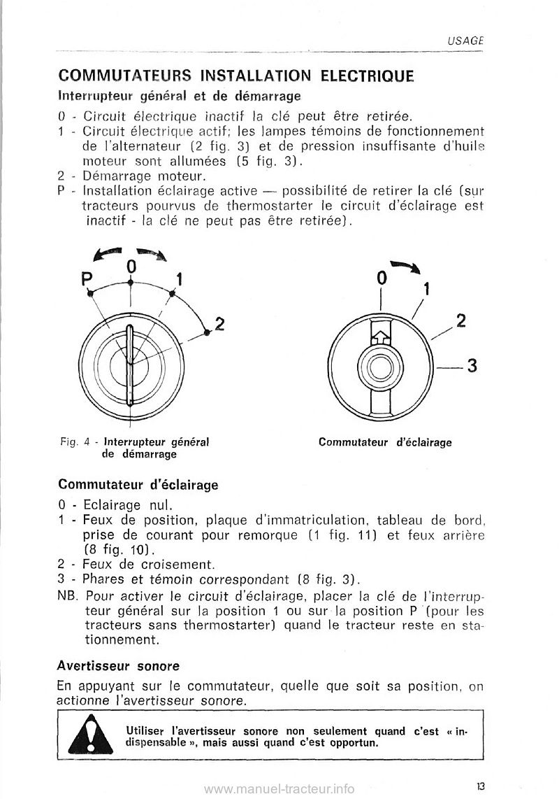 Cinquième page du Livret d'entretien Same Vigneron 60