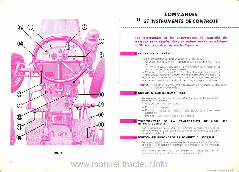 Sixième page du Guide entretien SOMECA 30B